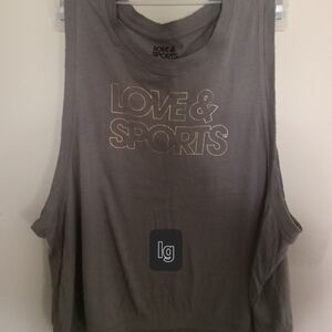 Love & sports tank